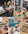780 Piece Heat Shrink Tubing Kit With Case Assorted Colors And Sizes 2 To 1 Shrink Ratio Electrical Wire Insulation DIY Set