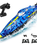 High Speed 16 Inch RC Boat For Adults And Kids Fast Remote Control Boat Reaching Over 40 Kilometers Per Hour, accessories, remote control