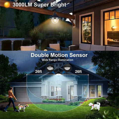 Kick Up Your Backyard Vibe With This Dope Solar Shed Light Featuring Dual Motion Sensors For Indoor And Outdoor Use With Smart Day And Night Modes To Keep The Space Lit Solid And Ready For Any Project Without Breaking The Bank, showcasing bright illumination and motion sensors.