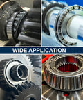 Beefy Tapered Roller Bearing Cone And Cup Set For High Load Machines installed in various machinery applications