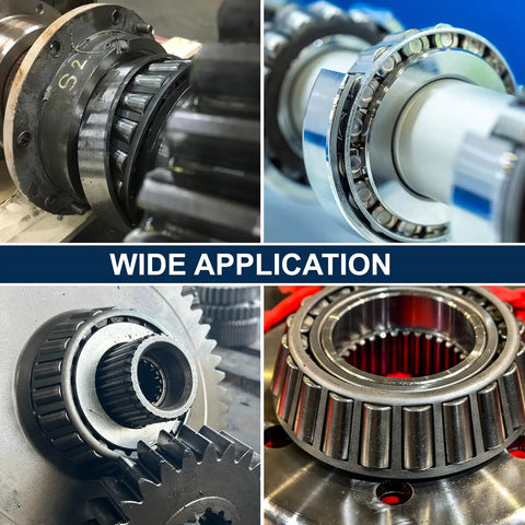 Heavy Duty Tapered Roller Bearing Cone With Chrome Steel Construction installed in industrial equipment