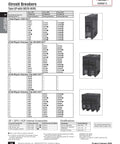 Q360 60 Amp Three Pole Type QP Circuit Breaker With 240V Operation, 10,000 AIC Rating, product images and catalog details