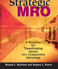 Cover of MRO Master Plan A Real World Playbook To Turn Assets Into Real Competitive Advantage with orange and red design
