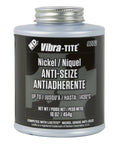 Nickel Anti Seize Lubricant For High Temperature Applications Up To 2600 Degrees Fahrenheit On Threads Gears Chains And Cables Prevents Seizing And Cold Welding Resists Harsh Chemicals Protects Against Rust And Corrosion 16 Oz Jar With Brush By Vibra-TITE
