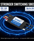 Shark G2 30A Brushless ESC with Water Cooling and 5V/6V adjustable BEC, strong switching SBEC and 4A continuous output.