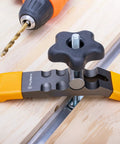 Heavy Duty T Track Hold Down Clamps Set No Fuss Quick Change Design For Woodworking, 2 Pack Includes T-Bolts, Connection Shafts