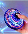 Hand Operated Mini Drone Orb With LED Lights UFO Magic Flying Spinner Hand Controlled Hover Boomerang Toy For Kids Teens 7 Plus
