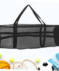Mesh Basketball Duffle Bag Large Capacity Gym Tote For Sports Gear Dive And Snorkeling Equipment Soccer Ball Carrier Heavy Duty PVC Mesh Tote