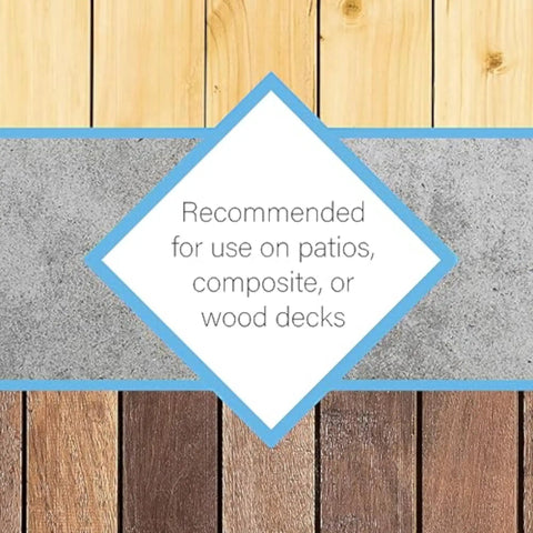Adhesive Self Stick Furniture Sliders For Carpet And Outdoor Surfaces Move Chairs And Tables With No Sweat Easily Protect Floors Indoors And Outdoors Works On Wood And Patio Set Of 12 Beige recommended for patios or decks.