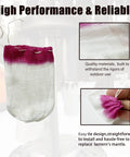 20 Pack Propane Lantern Mantles With U Shape Design And String Tie For Universal Fit On Outdoor Camping Lamps Green And Burgundy Tops