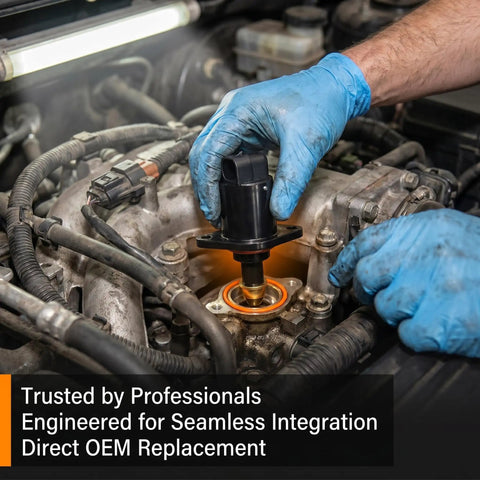 Bolt Right In Idle Air Control Valve Eliminating Rough Idles Fast and Keeping Your Engine Purring Smooth with Crisp Throttle Response for Daily Drives Compatible with Jeep Nissan Black Quality Replacement Part installation