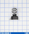 Dishwasher Pressure Sensor Replacement WD21X25468 Easy DIY Install Fixes Leaks And Poor Washes Model Specific Fit For Select Dishwashers Keeps Water Pressure In Check black white plastic sensor on 1-inch grid