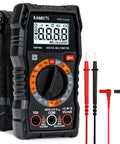 Pro Grade Digital Multimeter 4000 Counts for Home and Auto Use, Voltage Tester With ACDC Readings, Ohms, Continuity, Diode, Capacitance, NCV, Handy Battery Indicator, DIY Electrical Tool, with probes