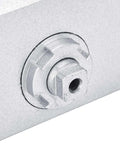 Close-up of adjustment mechanism on Beefy Automatic Door Closer For 45 To 75Kg Overhead Doors Adjustable Speed Fire Rated Residential Use 600-1200mm
