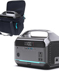 350 Watt Portable Power Station With 600 Watt Surge And 288 Wh Battery Pack shown with portable carrying bag.