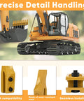 Five Set Trenching Bucket Teeth Kit For Skid Steer Backhoe Bolt On Teeth With Bolts And Nuts 5/8 Inch Lip Excavator Bucket Attachments