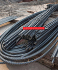 Housoutil 2Pcs Steel Rebar Wire Twisting Hook For Concrete And Fence Work Semi-Automatic Bender Tool among bundled rebar.