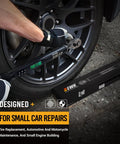 Three Eighths Inch Drive Digital Torque Wrench With LED Display used on car tire for engine repair