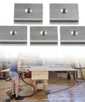Slider Nuts For T Slot Woodworking Systems Easy Install Aluminum Alloy Fasteners For Thirty And Forty Five Type Extrusions M6 M8 Threaded Sliding Hardware Heavy Duty Ideal For Workshop Tables And Fixtures 5 Piece Pack