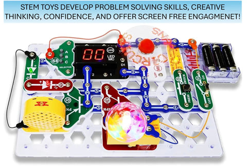 Arcade Electronics Exploration Kit For Kids Ages 8 And Up Dozens Of Hands On Projects Full Color Project Manual Safe STEM Toys