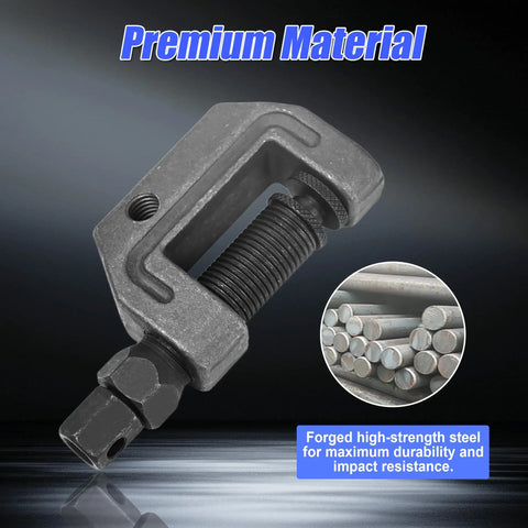 Pro Grade 14 Piece Heavy Duty Motorcycle Chain Breaker Tool Kit showcasing durable steel material.