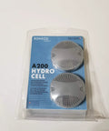 Hydro Cell A200 Humidifier Filter With Activated Carbon, 2 Pack in clear packaging, easy rinse replacement for ultrasonic humidifiers.