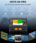 Beast Dual Channel LiPo Battery Charger 650W Total Power With 325W Per Channel, Fast Balance Charging Display and Features