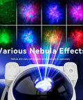 Galaxy Star Projector Night Light For Kids Room With Astronaut Nebula Ceiling Lamp 8 Nebula Effects Remote And Timer