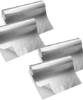 4 Sheets 12-Inch By 30-Inch Aluminized Heat Shield With Adhesive Backed Thermal Barrier Insulation Wrap And High Temp Foil Tape