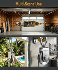 2 Pack Ball Roller Pulleys With 304 Stainless Steel Swivel Blocks For Lifting Quiet Jam Free Operation UGroove Wire Rope Pulleys 661 Lbs SWL And 1100 Lbs Breaking Strength Includes 2 Spring Snap Hooks on garage, patio, and wall mounts