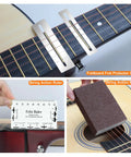 79 Piece Guitar Maintenance Kit With All In One Setup And Repair Tools for Guitar Ukulele Bass Mandolin Banjo, fret protector, action ruler