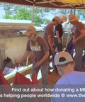 Group using Ultra Fast Mixing Tool For Concrete Cement Mortar And Soil, Portable And Easy To Clean, on jobsites.