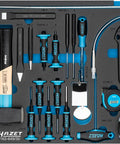 30 Piece Handy Tool Set With Hammer Chisel Pin Punch Scraper Telescopic Mirror Claw Gripper Current Clamp LED Pen Light