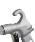Close-up of XtraThrust Safety Air Gun With 24 Inch Aluminum Extension Pistol Grip OSHA Compliant Nozzle One Quarter Inch FNPT Inlet