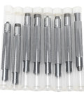 Watch Crown Winder Tool Set 8 Piece 2 To 10mm Manual Winding Repair Kit For Mechanical Watches Pro Grade Aluminum Alloy