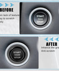 Push Start Button Cover Kit One Click Trim Sticker For Range Rover Discovery Sport Velar Evoque And Land Rover Jaguar XE F Type