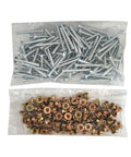 Peterbilt 379 Stainless Steel Three Sixteenth Inch Rivet Kit With 100 Huck Rivets And 100 Medium Flange Collars For Heavy Duty Truck Panels Replacement MGP98T R6 10G MGCS R6U 100 Bundle displayed in packaging