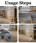 Step-by-step usage of Mice Proofing Kit No Fuss With Steel Wool 0000 And Stainless Mesh for sealing gaps in walls and garage