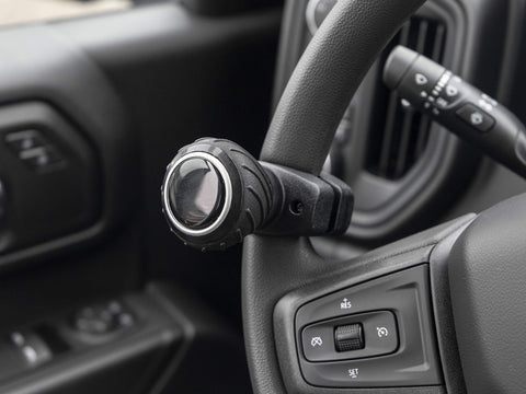 Power Steering Wheel Spinner Knob Fits Cars Trucks Tractors Mowers Forklifts And More Easy To Install With Four Screw Lengths