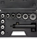 Interchangeable Large Hollow Hole Punch Tool Set, 10 Piece for Gasket Making and Leather Punching in a Carrying Case
