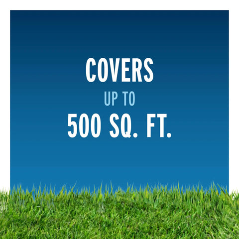 Dog And Cat Yard Repellent Ready To Use 32 Ounce Spray Covers Up To 500 Sq. Ft. with grass illustration