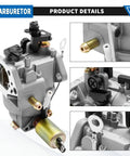 Go-To Carburetor Replacement For 420cc Lawn Mower Engines Compatible With CC30 CC760ES T1000 T1200 R1000 LT4200 And 4P90HUA HUB HUC With Tune Up Kit Included