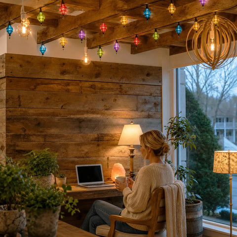 Multicolor Flower String Lights With 10 Connectable Bulbs Plug In Indoor Outdoor Patio Decor For Parties And Weddings Cozy Bedroom Ambience Cottagecore Garden Fairy Lights