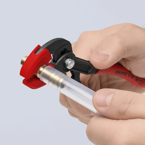 Heavy Duty Protective Jaw Covers For 7 And A Quarter Inch Cobra Pliers, Smooth Plastic Guards That Snap On To Shield Every Tooth