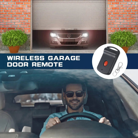 Six Pack Garage Door Opener Remotes Portable Transmitters With 10 Dip Switches Compatible with 3060 3089 4120 300MHz in use