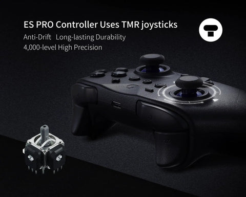 Wireless PC Controller With 3.25ms Latency And TMR Joysticks, Cross Platform Play Across PC Switch Steam Deck ROG Ally Android iOS And macOS