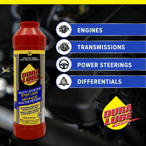 All In One Stop Leak For Engine, Transmission, Power Steering And More, 8 Oz Bottle, Stops Leaks Across Multiple Systems, Rejuvenates Seals, Gaskets And O Rings, Prolonging Lifespan And Preventing Future Leaks