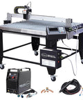 4x4 CNC Plasma Table Kit With 60 Amp Cutter, Machine Torch And HD Consumables, Rack-And-Pinion Drive, Auto Torch Height Control