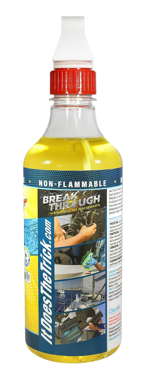 Dockside Ready Marine Grade Lubricant And Penetrating Oil For Boats And Gear, Biodegradable Food Grade Rust Prevention Spray, 16 Oz bottle