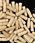 Pro Grade Hardwood Alignment Pins To Nail Table Leaf Extensions And Furniture Slides In Place Easy Install Wood Joinery Fasteners Ideal For Weekend Warriors Making Rock Solid Crafting Pieces Dang Reliable Dowels For Serious Woodwork Jobs Pack Of 45, 45 pieces of beige hardwood alignment dowels.